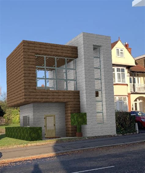 Challenged myself to build a house on an 8x8 plate and try to make it ...