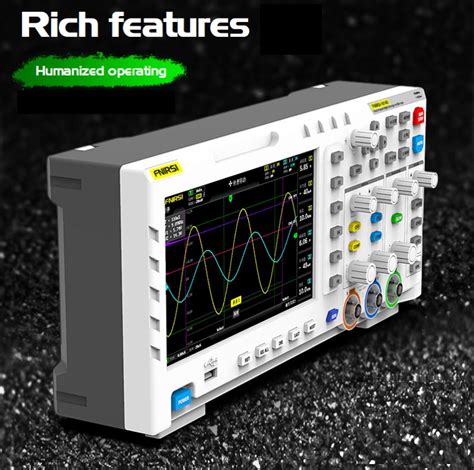 Fnirsi 1014D Oscyloskop Cyfrowy 2x100MHz Z Generatorem DDS