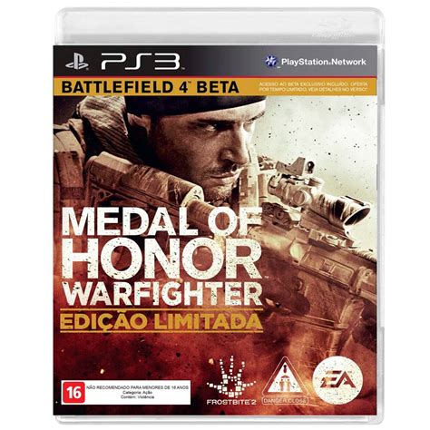 Jogo Medal Of Honor Warfighter Edi O Limitada Ps Jogos