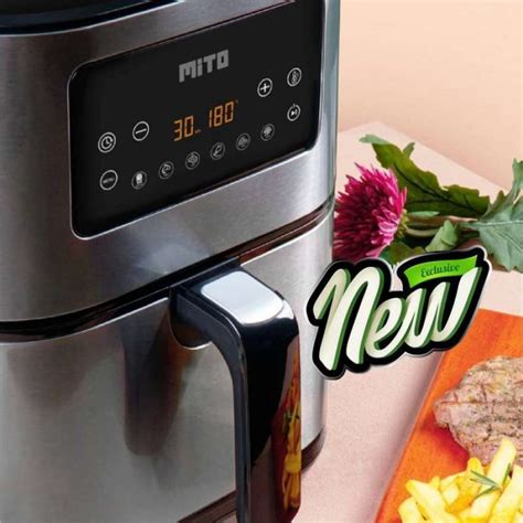 Promo Mito Digital Air Fryer Grande Digifry Af Deep Fryer Liter