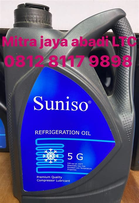 Jual Oli Kompressor Ac G Merek Suniso Kemasan Galon Jakarta Barat