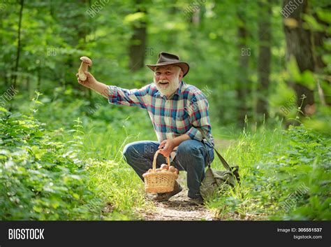 Happy Grandfather Image And Photo Free Trial Bigstock