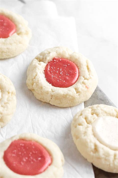 Thumbprint Cookies With Icing Artofit