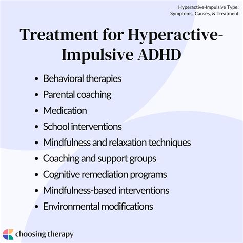 Symptoms Of Hyperactive-Impulsive Type ADHD