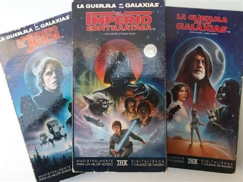 La Guerra De Las Galaxias Trilogia En Vhs Original En Miguel