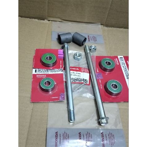 Jual As Roda Plus Bearing Roda Set Depan Belakang Honda Supra X 125