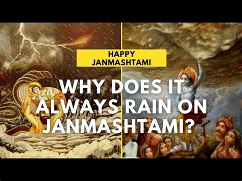 Why Does It Always Rain On Janmashtami YouTube