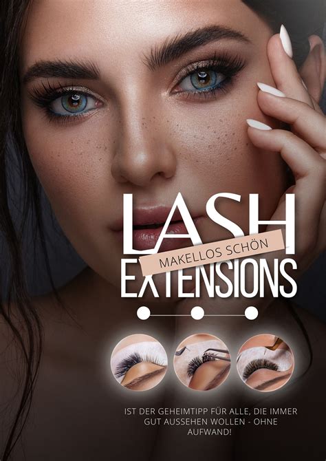 Eyelash Extension Poster Beauty Poster Lash Extensions For Download