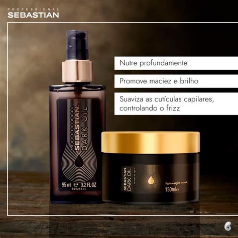 Kit Sebastian Professional Dark Oil Intenso Beleza Na Web