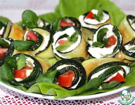Рулеты из кабачков | Recipe | Cooking, Quick snacks, Food