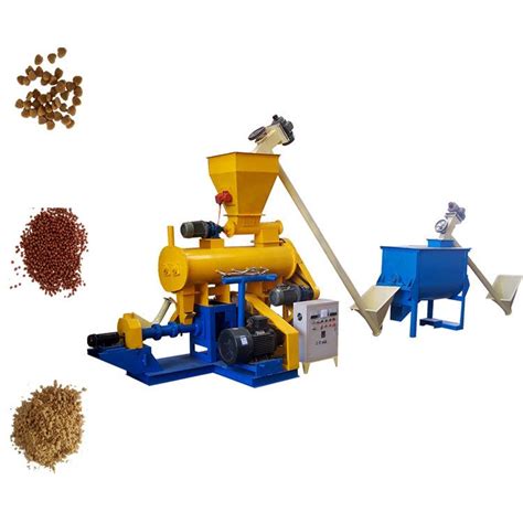 Hanson Automatic Floating Fish Pellet Feed Food Machines Floating