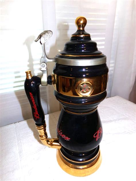 Anheuser Busch Budweiser Draught Tower II Beer Stein CS542 / 04909 ...