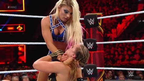 FULL MATCH Ronda Rousey Vs Alexa Bliss Raw Womens Title Match