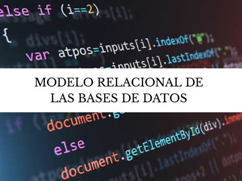 Ppt Modelo Entidad Relaci N Y Modelo Relacional De La Base De Datos