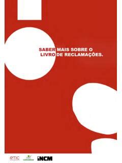 SABER MAIS SOBRE O LIVRO DE RECLAMAÇÕES saber mais sobre o livro de