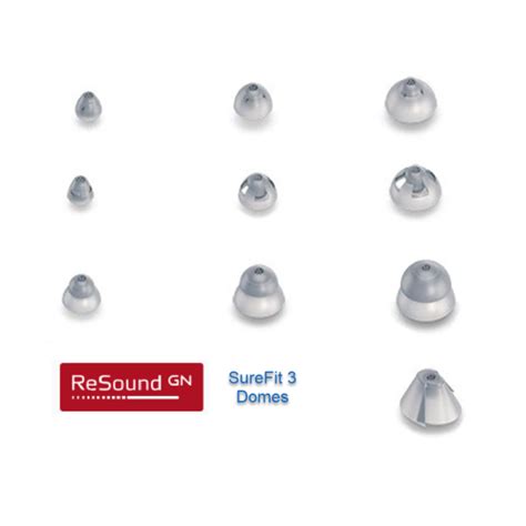 ReSound And Danalogic SureFit 3 Domes Sound Hearing Shop