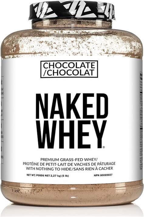 Naked Whey Chocolate Protein All Natural Grass Fed Whey Protein Powder Organic Chocolate And