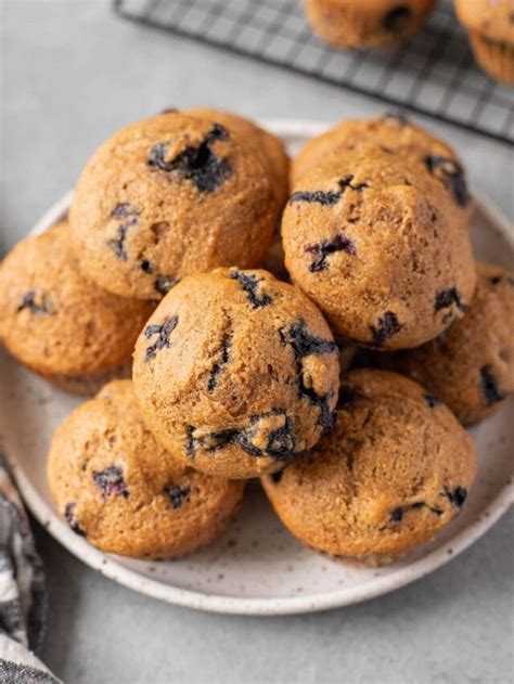 Healthy Blueberry Muffins The Clean Eating Couple