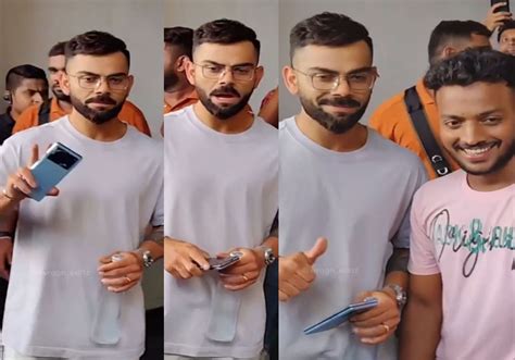 [watch] Virat Kohli Himself Invites A Fan To Take A Picture With Him