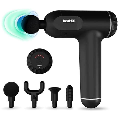 Beatxp Bolt Deep Tissue Massage Gun Percussion Muscle Massager For Full Body Pain Relief Of