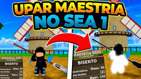 Como Upar Maestria Rapido No Sea Do Blox Fruits Youtube