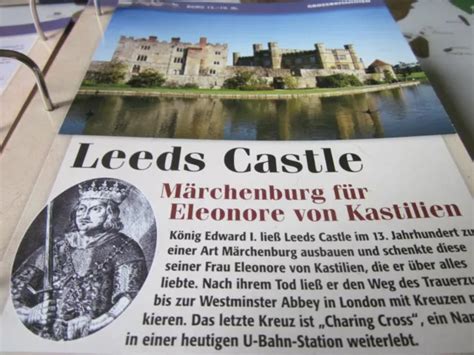 Burgen Und Schl Sser England Leeds Castle F R Eleonire Von Kastilien