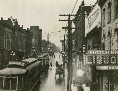 Yonge Street Queen To College Streets Looking North From North Of