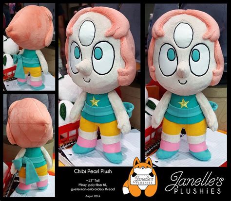 12 In Chibi Pearl Plush By Janellesplushies Plush Chibi Cute Plush