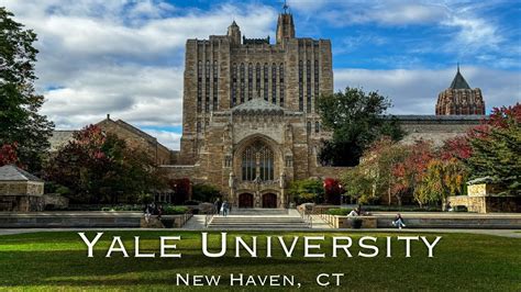 Yale University Campus Tour K Video Youtube