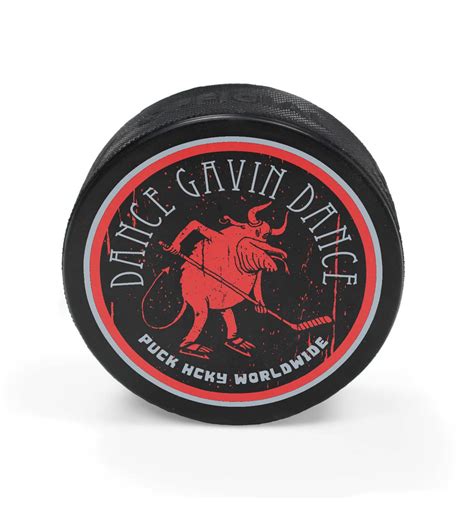 DANCE GAVIN DANCE 'AFTERBURNER' LIMITED EDITION HOCKEY PUCK – PUCK HCKY