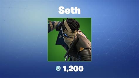 Seth Fortnite Outfitskin Youtube