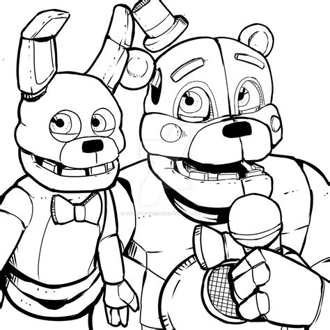 Fnaf Printable Coloring Pages Printable Calendar