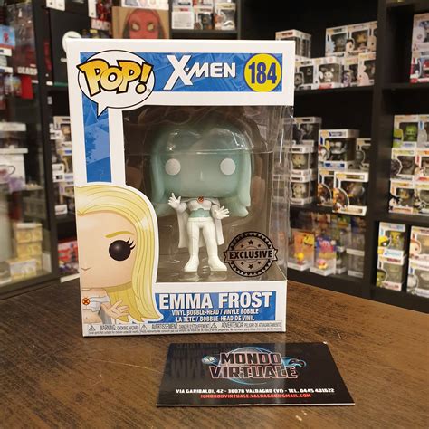 Funko Pop Emma Frost Exclusive X Men N 184 Mondo Virtuale