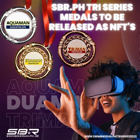 SBR Ph Tri Series 2023 Medals Going Digital With NFTs SWIMBIKERUN Ph