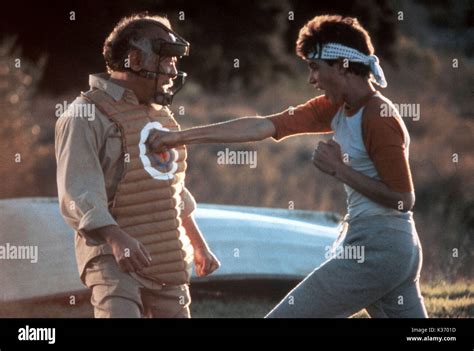 The Karate Kid Ralph Macchio As Daniel Larusso Pat Morita As Mr