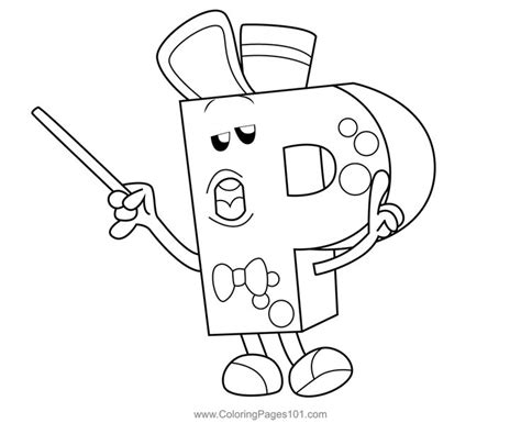 The Letter P Coloring Page With An Image Of A Cartoon Character Holding