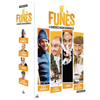 Coffret Louis de Funès 4 comédies incontournables DVD DVD Zone 2