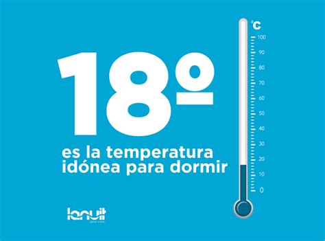 Cuál es la temperatura perfecta para dormir Colchón La Nuit