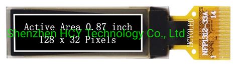 Oled Display For Compact Medical And Handheld Devices With Small