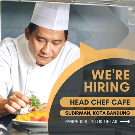 Lowongan Kerja Head Chef Di Bei Caf Lokerbandung Id