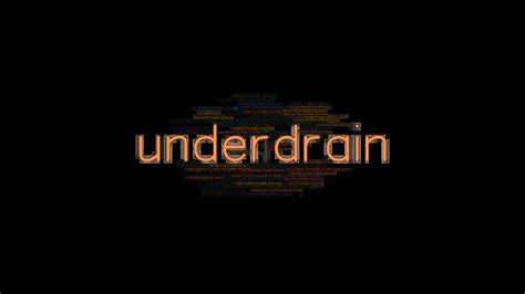 Underdrain Past Tense Verb Forms Conjugate Underdrain