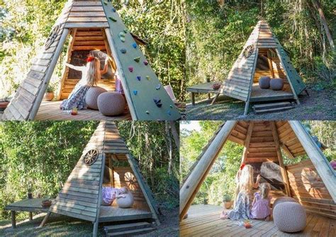 Fun And Creative Wooden Teepee Tent 8 Step Process Diy Projects For