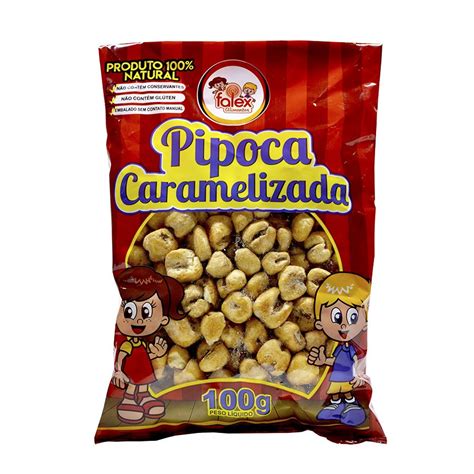 Pipoca Caramelizada Falex Alimentos Limeira Sp