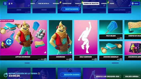 Nueva Tienda Fortnite 06 De Junio Youtube