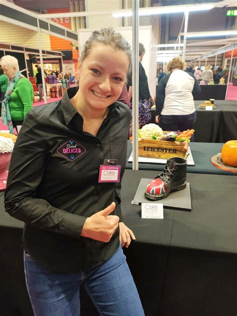 Carole Bertrand, double médaillée aux championnats du monde de cake