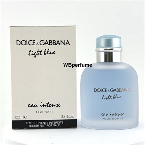 น้ำหอม Dandg Light Blue Eau Intense Pour Homme Edp 100ml Tester Shopee