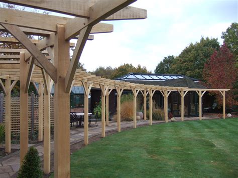 Arched Pergola Beams