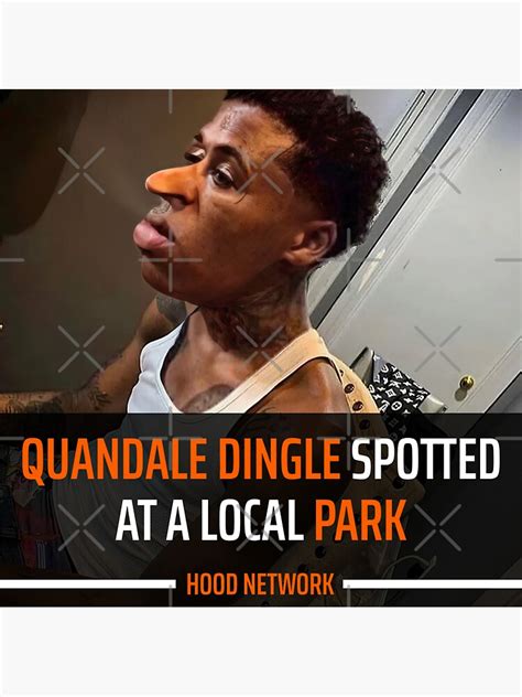 "HD Meme Face Quandale Dingle Spotted at a Local Park" Sticker by ...