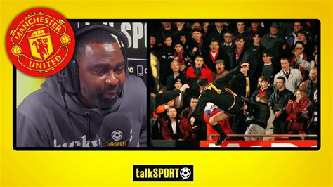 It Was Surreal Man United Legend Andy Cole Reveals What Eric Cantona