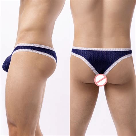 Sexy Männer Mesh Spitze Unterwäsche Tanga Slips Bikini G String Jockstrap T eBay